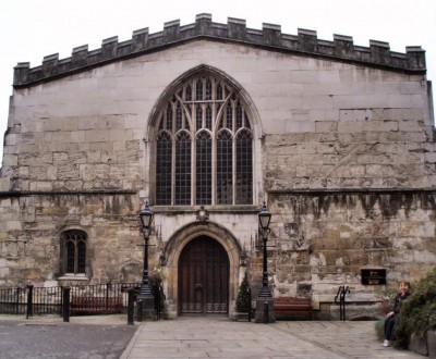 York's guildhall was a relatively new building during Richard III's reign, having been completed by 1459 York's guildhall was a relatively new building during Richard III's reign, having been completed by 1459